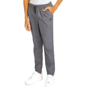 Hurley Grey Pull On Stretch Joggers